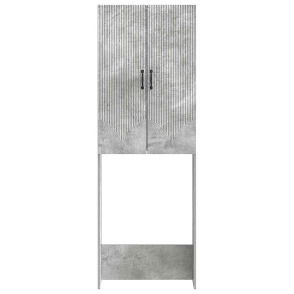 Vessakaappi HOORN Betoninharmaa 66 x 25,5 x 190 cm Tekninen puu