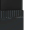 LED TV-kaappi Musta Tekninen puu