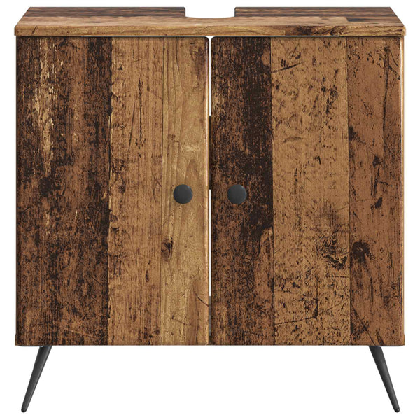 Kylpyhuoneen allaskaappi BREDA Vanha puu 59,5 x 31,5 x 59 cm