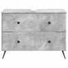 Kylpyhuoneen allaskaappi BREDA Betoninharmaa 82 x 41 x 59 cm