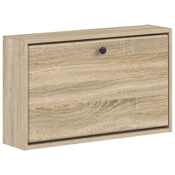 Seinälle asennettava kenkäkaappi BREDA 71 x 17 x 43 cm