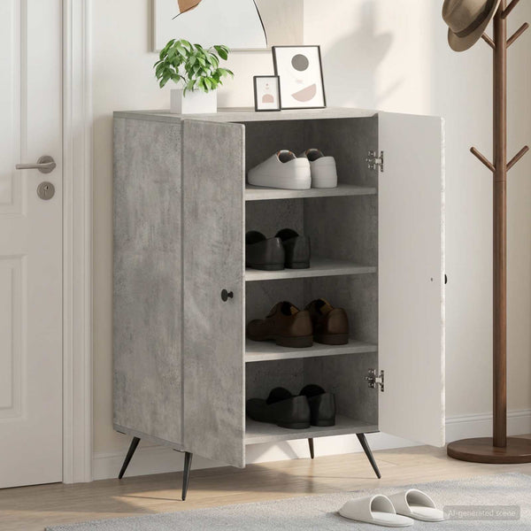 Kenkäkaappi BREDA 59,5 x 39,5 x 90 cm Tekninen puu