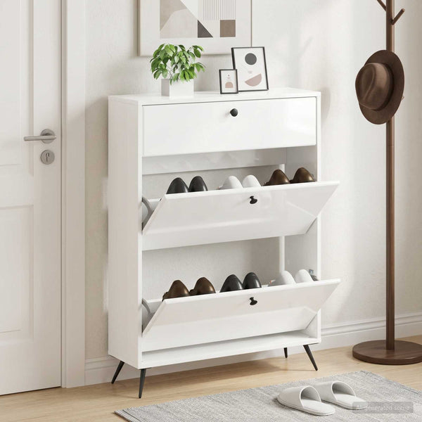 Kenkäkaappi BREDA 78 x 24 x 103 cm Tekninen puu