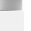 LED TV-kaappi valkoinen Tekninen puu
