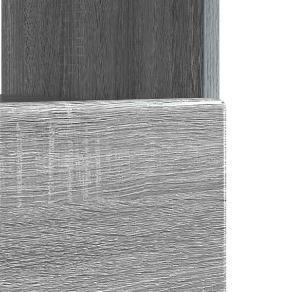 LED TV-kaappi Harmaa Sonoma Tekninen puu