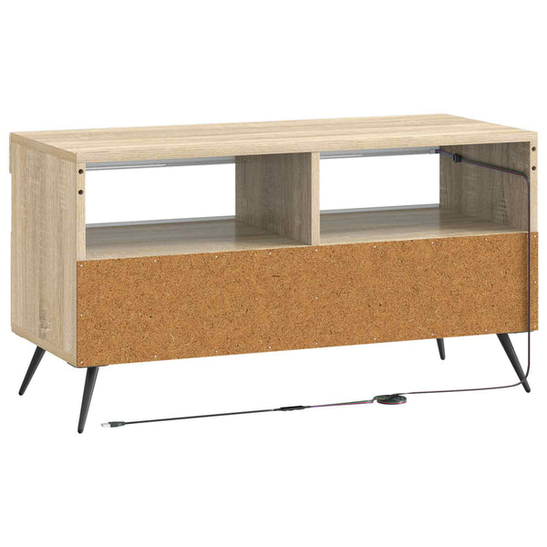 LED TV-kaappi Sonoma-tammi Tekninen puu