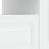 LED TV-kaappi valkoinen Tekninen puu