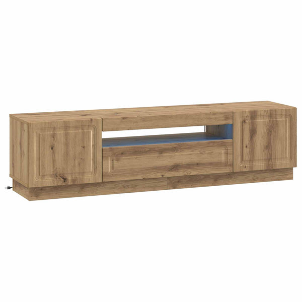 LED TV-kaappi Artisaanitammi Tekninen puu