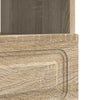 LED TV-kaappi Sonoma-tammi Tekninen puu