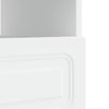 LED TV-kaappi valkoinen Tekninen puu