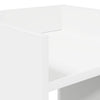 Kasviteline 2 kpl valkoinen 30 x 30 x 100 cm Tekninen puu