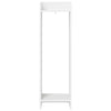 Kasviteline 2 kpl valkoinen 30 x 30 x 100 cm Tekninen puu