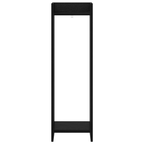 Kasviteline 2 kpl Musta tammi 30 x 30 x 100 cm Tekninen puu