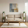 Kasviteline 2 kpl Sonoma-tammi 30 x 30 x 100 cm Tekninen puu