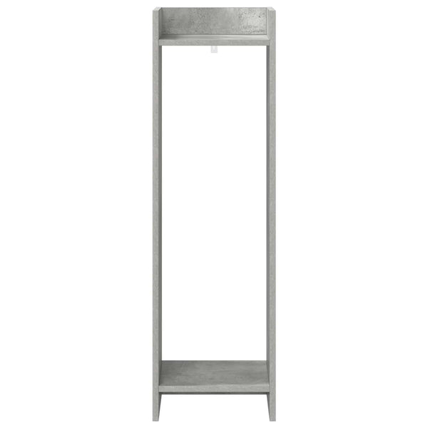 Kasviteline Betoninharmaa 30 x 30 x 100 cm Tekninen puu