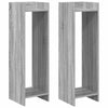Kasviteline 2 kpl Harmaa Sonoma 30 x 30 x 100 cm Tekninen puu