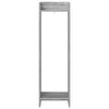 Kasviteline 2 kpl Harmaa Sonoma 30 x 30 x 100 cm Tekninen puu