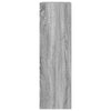 Kasviteline 2 kpl Harmaa Sonoma 30 x 30 x 100 cm Tekninen puu