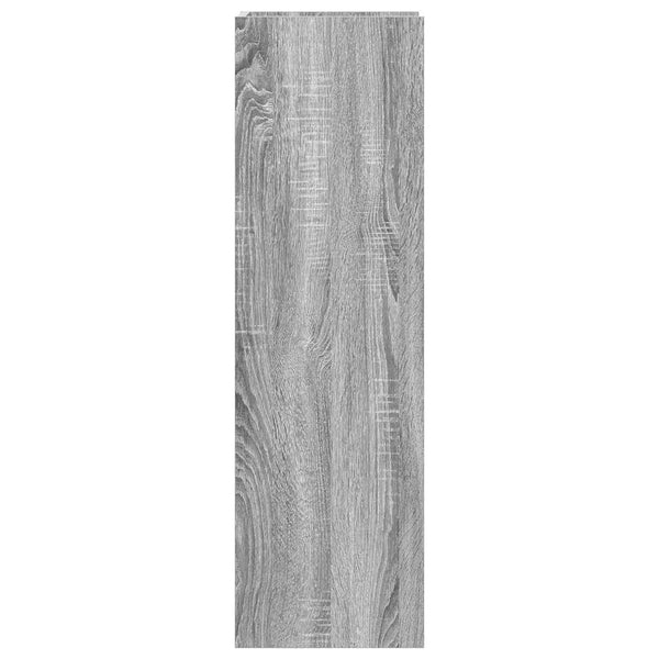 Kasviteline 2 kpl Harmaa Sonoma 30 x 30 x 100 cm Tekninen puu