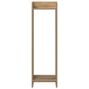 Kasviteline 2 kpl Artisaanitammi 30 x 30 x 100 cm Tekninen puu