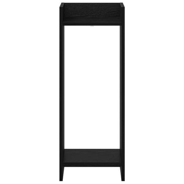 Kasviteline 2 kpl Musta tammi 30 x 30 x 80 cm Tekninen puu