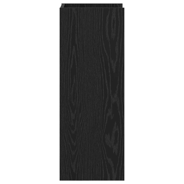 Kasviteline 2 kpl Musta tammi 30 x 30 x 80 cm Tekninen puu