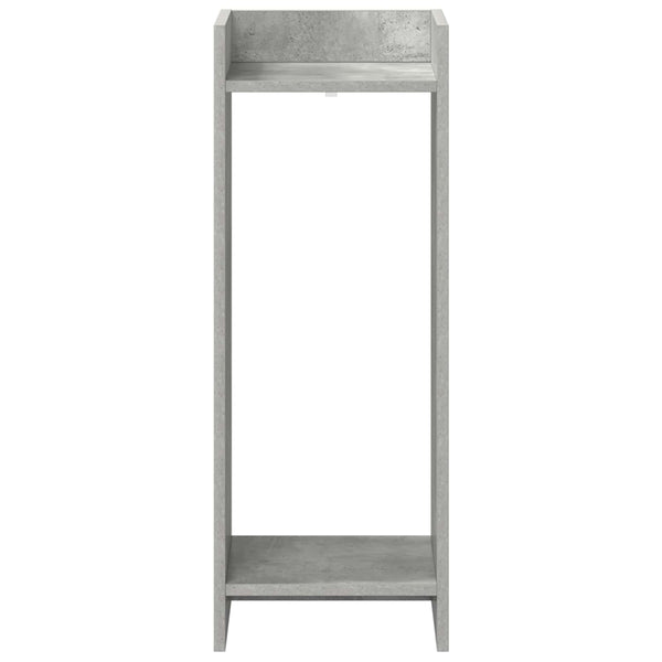 Kasviteline Betoninharmaa 30 x 30 x 80 cm Tekninen puu