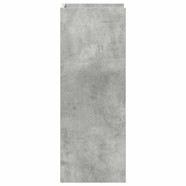 Kasviteline Betoninharmaa 30 x 30 x 80 cm Tekninen puu