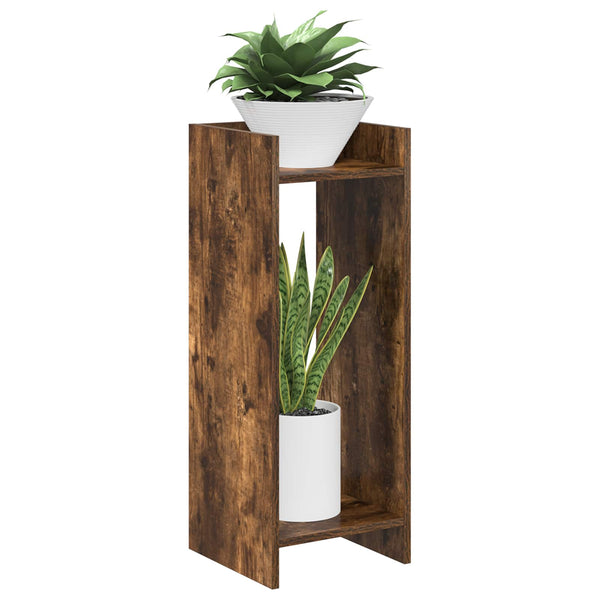 Kasviteline 2 kpl Savutammi 30 x 30 x 80 cm Tekninen puu