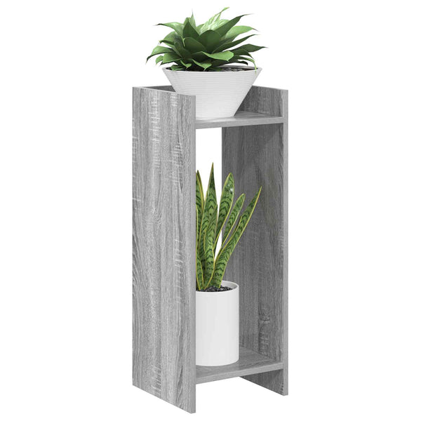 Kasviteline Harmaa Sonoma 30 x 30 x 80 cm Tekninen puu