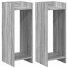 Kasviteline 2 kpl Harmaa Sonoma 30 x 30 x 80 cm Tekninen puu