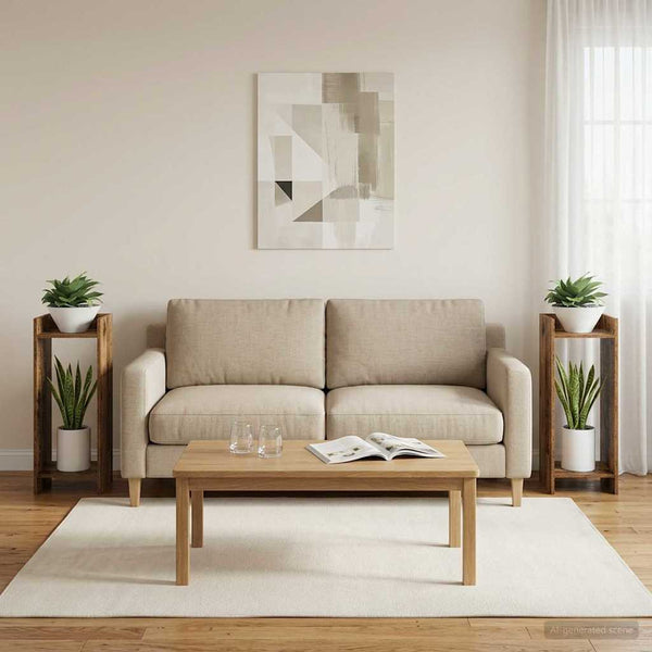 Kasviteline 2 kpl Vanha puu 30 x 30 x 80 cm Tekninen puu