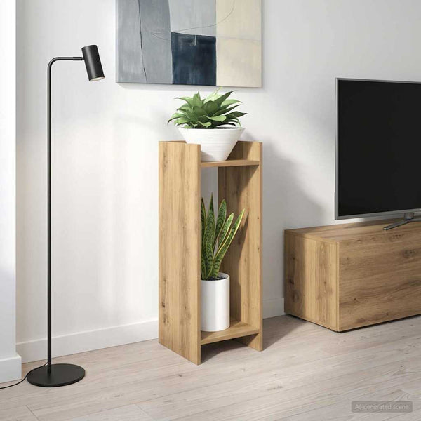Kasviteline Artisaanitammi 30 x 30 x 80 cm Tekninen puu