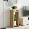 Kasviteline 2 kpl Artisaanitammi 30 x 30 x 80 cm Tekninen puu
