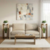 Kasviteline 2 kpl Artisaanitammi 30 x 30 x 80 cm Tekninen puu