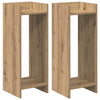 Kasviteline 2 kpl Artisaanitammi 30 x 30 x 80 cm Tekninen puu