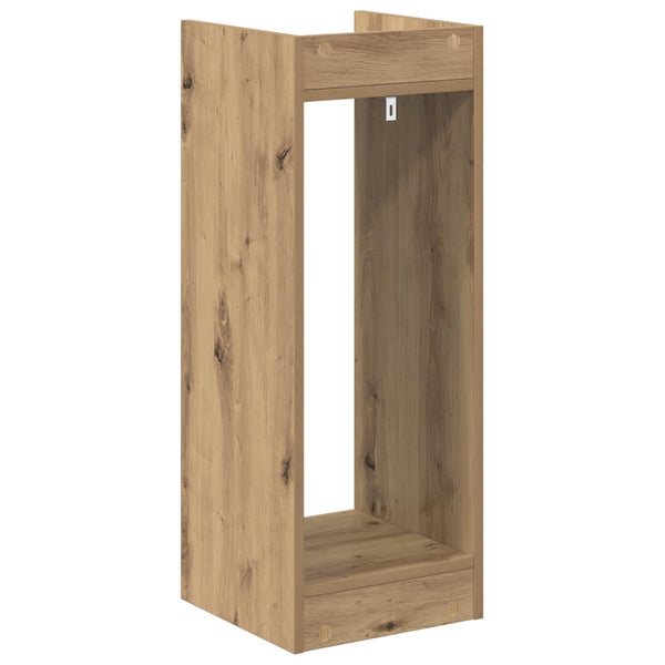 Kasviteline 2 kpl Artisaanitammi 30 x 30 x 80 cm Tekninen puu