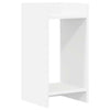Kasviteline 2 kpl valkoinen 30 x 30 x 60 cm Tekninen puu