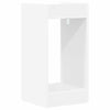 Kasviteline 2 kpl valkoinen 30 x 30 x 60 cm Tekninen puu