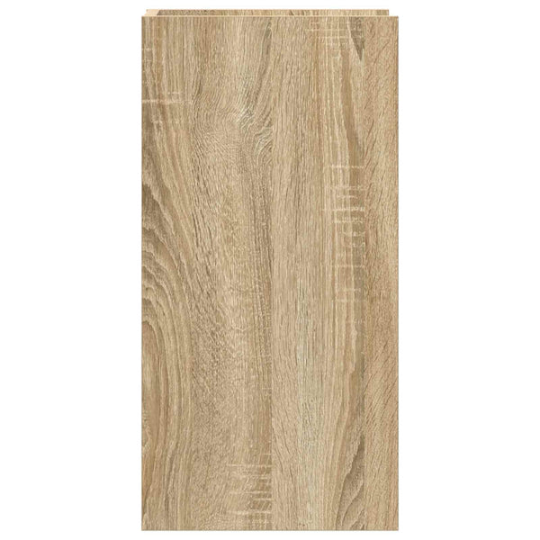 Kasviteline 2 kpl Sonoma-tammi 30 x 30 x 60 cm Tekninen puu