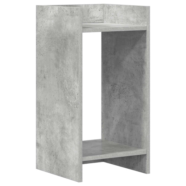 Kasviteline Betoninharmaa 30 x 30 x 60 cm Tekninen puu