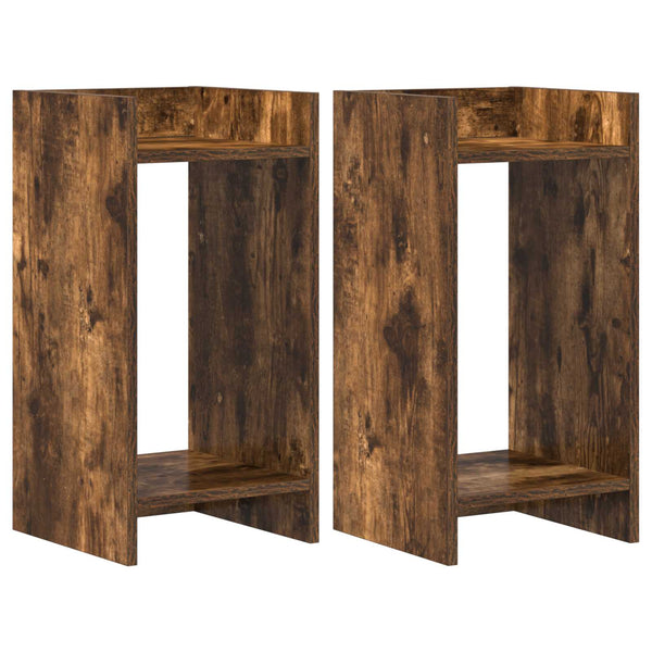 Kasviteline 2 kpl Savutammi 30 x 30 x 60 cm Tekninen puu