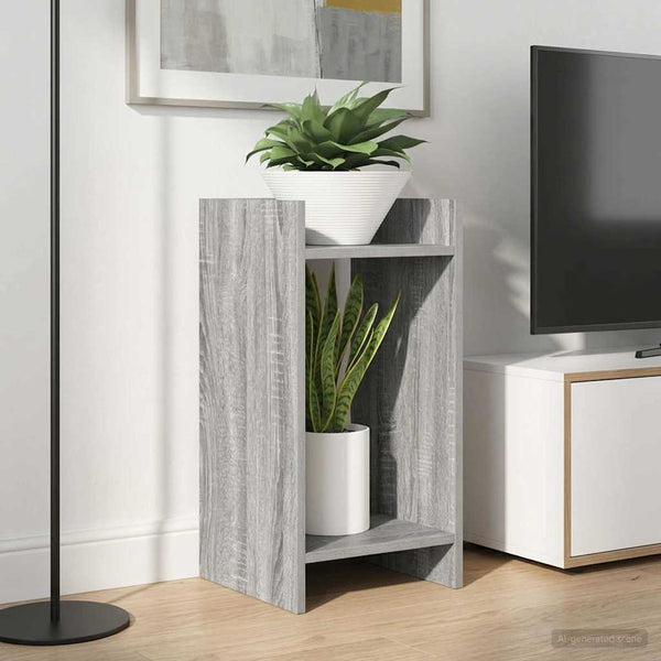 Kasviteline 2 kpl Harmaa Sonoma 30 x 30 x 60 cm Tekninen puu