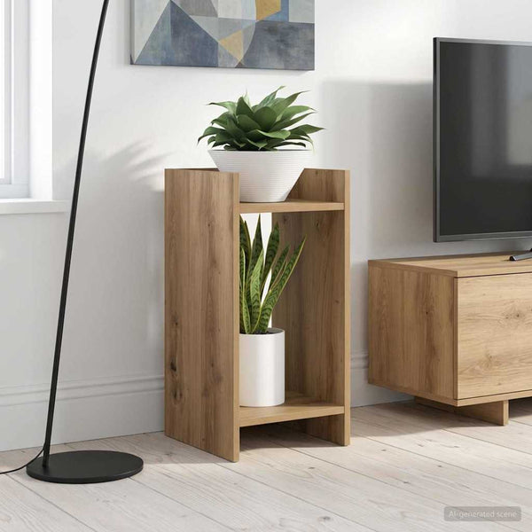 Kasviteline 2 kpl Artisaanitammi 30 x 30 x 60 cm Tekninen puu