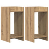 Kasviteline 2 kpl Artisaanitammi 30 x 30 x 60 cm Tekninen puu