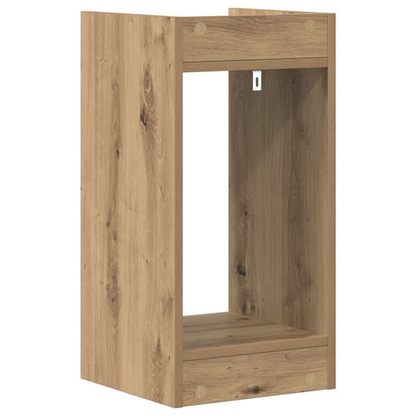 Kasviteline 2 kpl Artisaanitammi 30 x 30 x 60 cm Tekninen puu