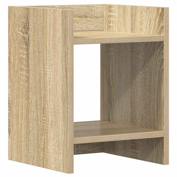 Kasviteline 2 kpl Sonoma-tammi 30 x 30 x 40 cm Tekninen puu