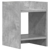 Kasviteline Betoninharmaa 30 x 30 x 40 cm Tekninen puu