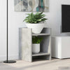 Kasviteline 2 kpl Betoninharmaa 30 x 30 x 40 cm Tekninen puu