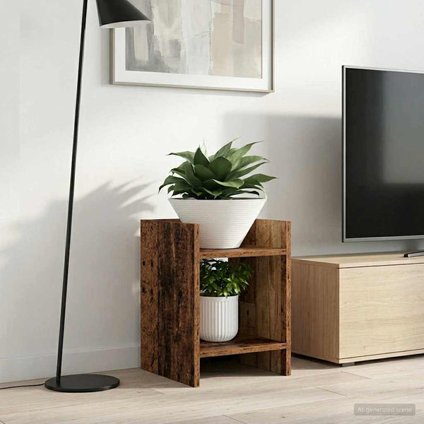 Kasviteline 2 kpl Vanha puu 30 x 30 x 40 cm Tekninen puu